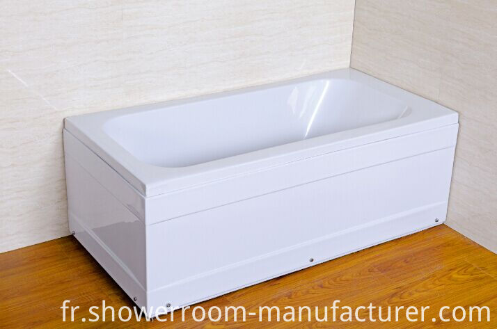 Acrylic Simple Built-in Bathtub (CL-711)